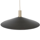 Ferm Living Collect Low Socket Pendant Angle Cashmere Black