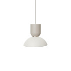 Ferm Living Collect Bell Socket Pendant Hoop Grey White