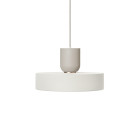 Ferm Living Collect Bell Socket Pendant Record Grey White