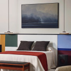 Bert Frank Beran Horizontal LED Pendant Light Lifestyle Bedside