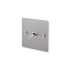 Buster + Punch 1G Toggle Switch - Cross, Steel