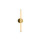 Tala Kilter 2.0 Wall Light Polished Brass Sconce - Small