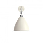 Gubi Bestlite BL7 Wall Light Chrome Matt White