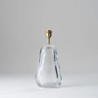 Porta Romana Perfume Bottle Lamp Clear Without Shade