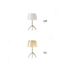 Foscarini Lumiere Table Lamp - Small, Warm White / Champagne