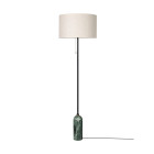 Gubi Gravity Floor Lamp Emerald Marble Canvas