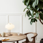 &Tradition Copenhagen SC13 LED Table Lamp on Dining Table