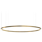 Panzeri Brooklyn Round Suspension LED 200 Circular Brass