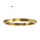 Panzeri Golden Ring LED Suspension 180 Direct and Indirect Gold