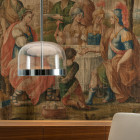 Fontana Arte Equatore LED Pendant Light Lifestyle Wallpaper