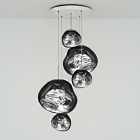 Tom Dixon Melt Cluster Pendants - Chrome