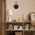 Ferm Living Hebe Medium Off-white/ Natural on Shelf