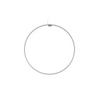 Panzeri Zero Round Vertical LED Pendant 75 Titanium