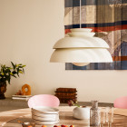 White P1 Fritz Hansen Concert Pendant 