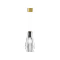 Panzeri Olivia Suspension Brass Crystal