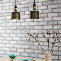 Bert Frank Riddle Pendant Light Lifestyle Pair