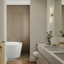 Tala Kilter Wall Light in Bathroom