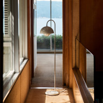 Grey Beige &Tradition Flowerpot VP12 Floor Lamp