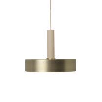 Ferm Living Collect Brass Pendant Record Cashmere High