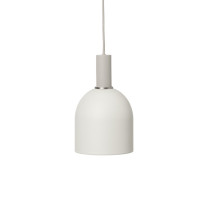 Ferm Living Collect Low Socket Pendant Bell Grey White