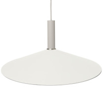 Ferm Living Collect High Socket Pendant Angle Grey White