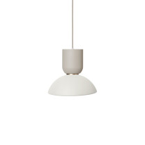 Ferm Living Collect Bell Socket Pendant Hoop Grey White
