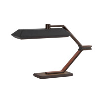 Bert Frank Rinato LED Table Lamp Dark Bronze Black