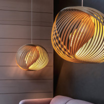 Secto Adilo Pendant Above Sofa