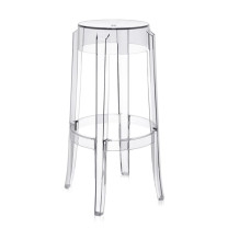 Kartell Charles Ghost Stool - Large, Transparent