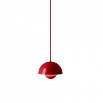 &Tradition Flowerpot VP1 Pendant in Vermillion Red