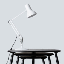 Anglepoise Type 75 Mini Desk Lamp Alpine White in Studio