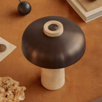 Bronzed Brass Audo Copenhagen Reverse LED Table Lamp