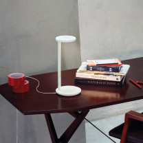 White Flos Oblique LED Table Lamp