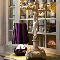 Violet Kartell Cindy Table Lamp