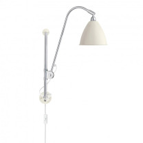 Gubi Bestlite BL5 Wall Light Chrome Matt White