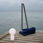 Normann Copenhagen Yo Table Lamp outdoors