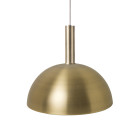 Ferm Living Collect Brass Pendant Dome High Brass