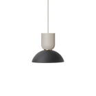 Ferm Living Collect Bell Socket Pendant Hoop Grey Black
