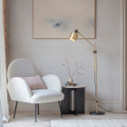 Bert Frank Riddle Single Floor Lamp Lifestyle Side Table 2