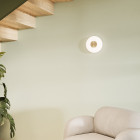 Northern Glint Glass LED Wall Light Lifestyle Armchair