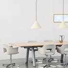 HAY Compass Pendant Light Lifestyle Meeting Table 2