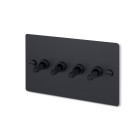 Buster + Punch 4G Toggle Switch Black Cross