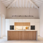 Vibia Nexum Lineal LED Pendant  Ceiling Light Lifestyle Kitchen