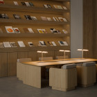 Vibia Asia LED Table Lamp Lifestyle Library