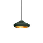 Marset Pleat Box 36 LED Pendant Dark Green Gold