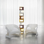 Kartell KD28 Table Lamp Lifestyle Stacked
