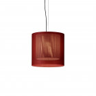 Santa & Cole Moare Suspension MS Red and Grey