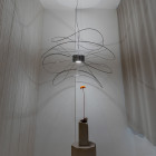 Axolight Hoops LED Suspension Black 6 in Gallery