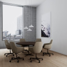 Fritz Hansen Kaiser Idell 6631 Pendant Meeting Room