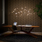 Moooi Flock of Light LED Suspension Above Desk